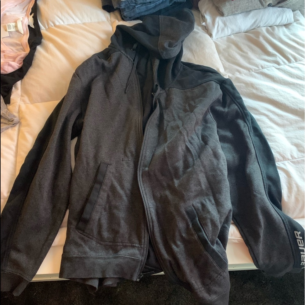 Men’s Bauer zip up hoodie